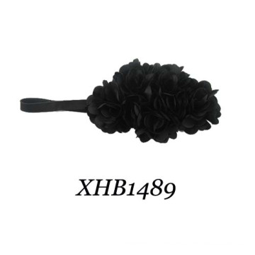 Headband/Satin Flower Headband/Satin Headband (XHB1489)